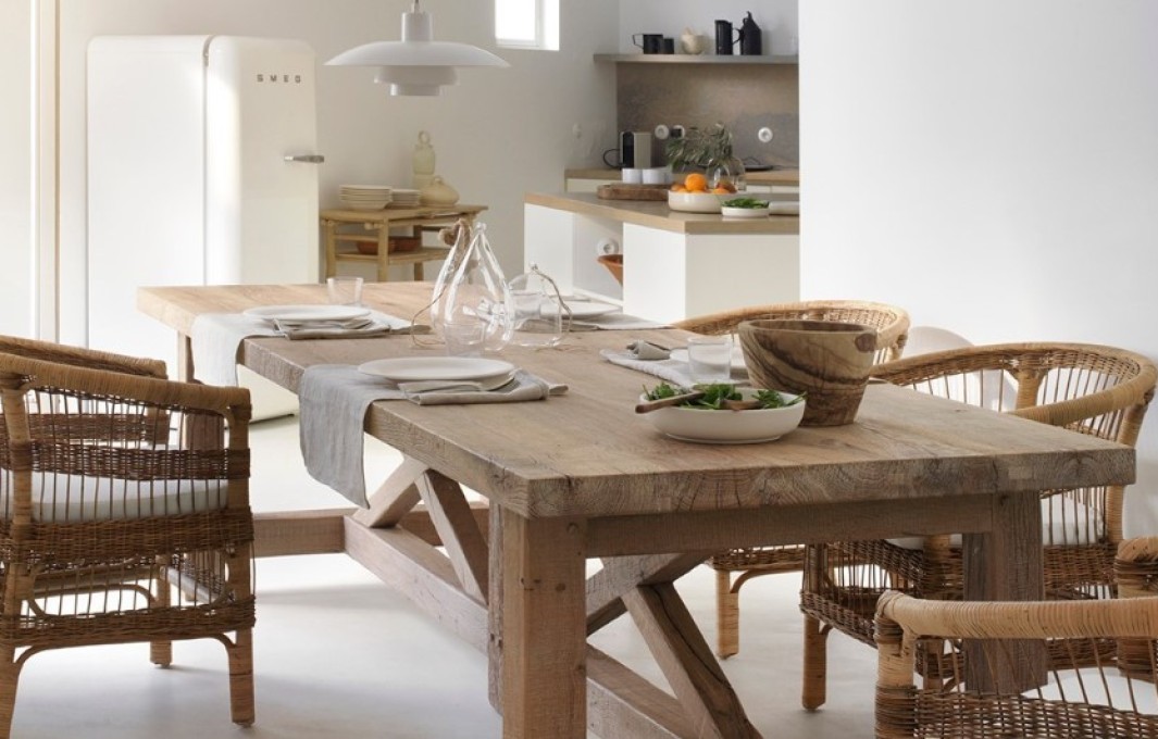 Cómo decorar un comedor con muebles de estilo mediterráneo